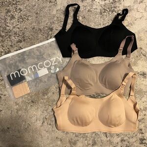 Momcozy - 3 Pack Nursing Bras